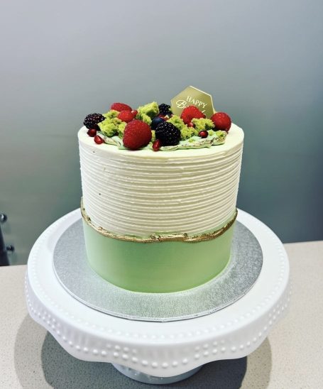 Forest Inspired Celebration Cake