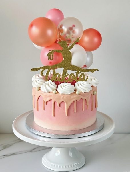Pink Champion Celebration Cake