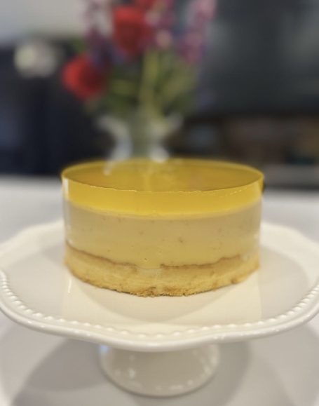 Orange & Coconut Mascarpone Cheesecake