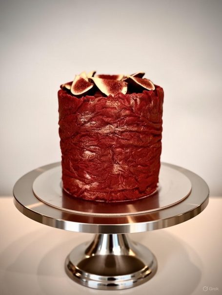 Deep Red Indulgent Celebration Cake