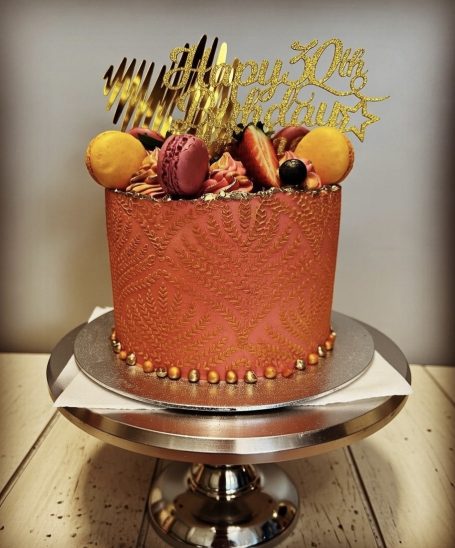 Sweet & Fruity Celebration Cake