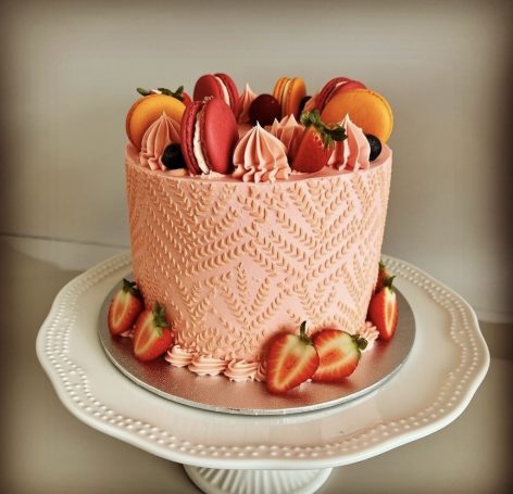 Coconut & Passion Fruit Cake